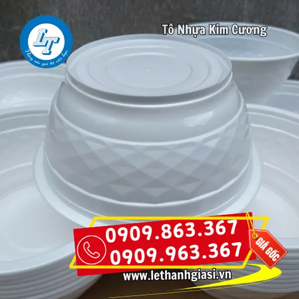 TÔ NHỰA KIM CƯƠNG