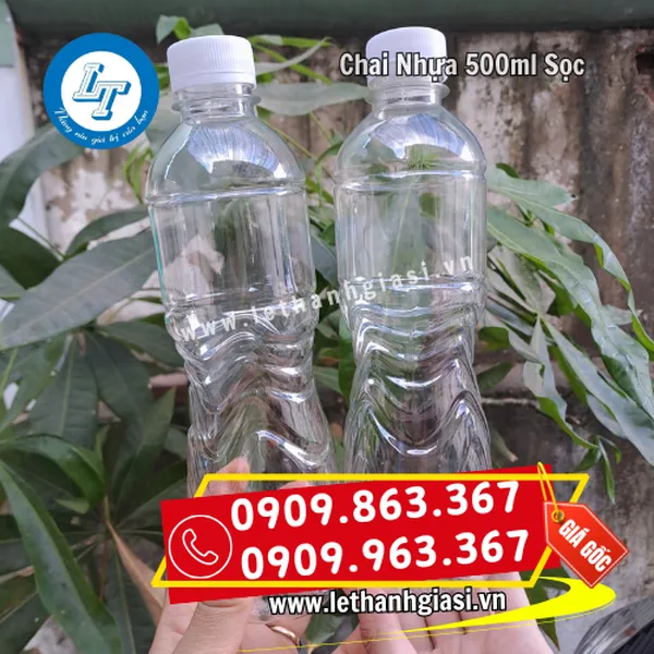 CHAI NHỰA 500ML SỌC