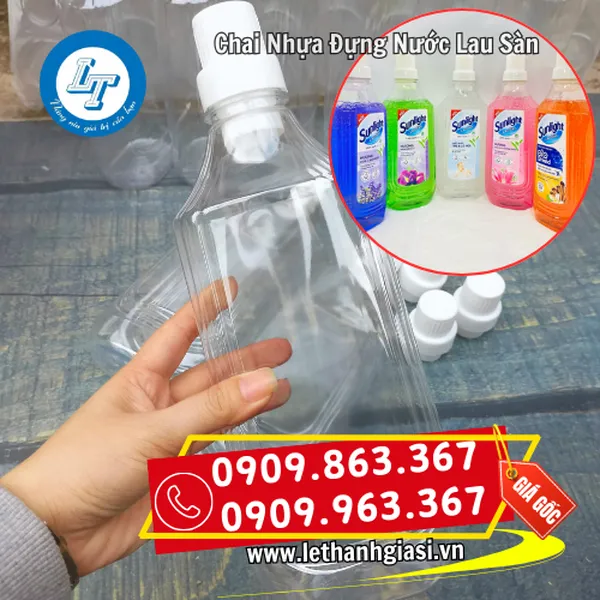 CHAI NHỰA ĐỰNG NƯỚC LAU SÀN