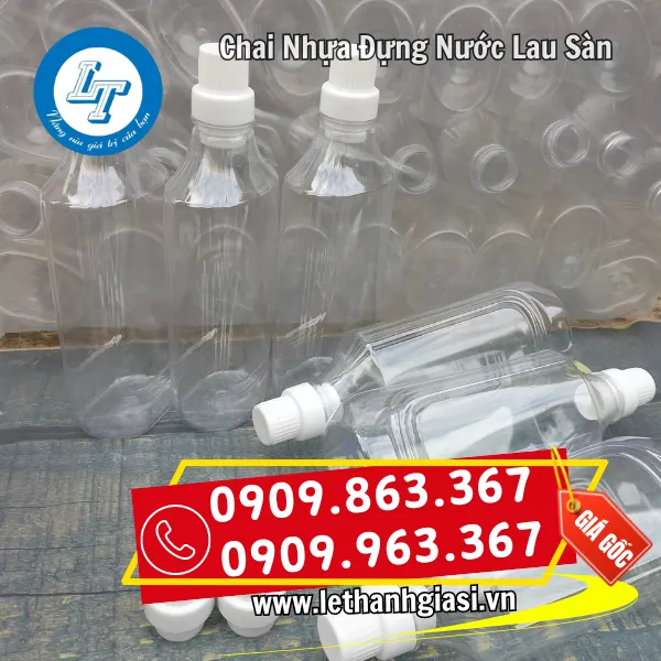 CHAI NHỰA ĐỰNG NƯỚC LAU SÀN