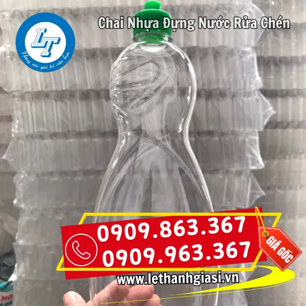 CHAI NHỰA ĐỰNG NƯỚC RỬA CHÉN