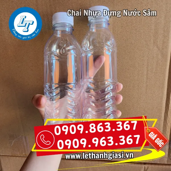 CHAI NHỰA ĐỰNG NƯỚC SÂM 