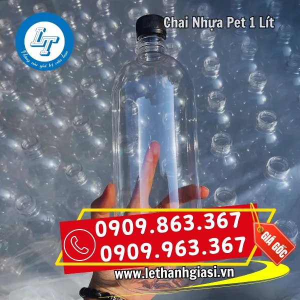 CHAI NHỰA PET 1 LÍT