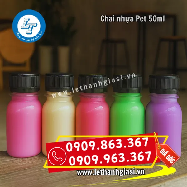 CHAI NHỰA PET 50ML
