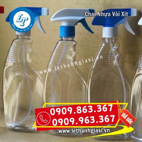 CHAI NHỰA VÒI XỊT