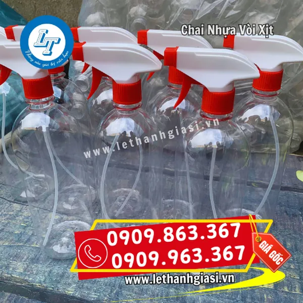 CHAI NHỰA VÒI XỊT