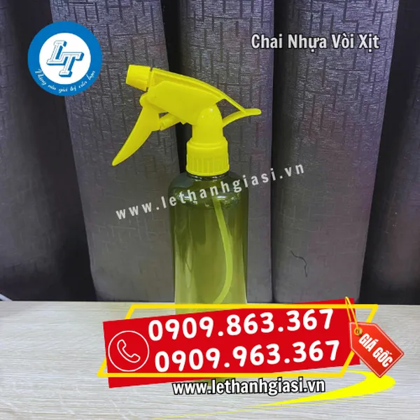 CHAI NHỰA VÒI XỊT