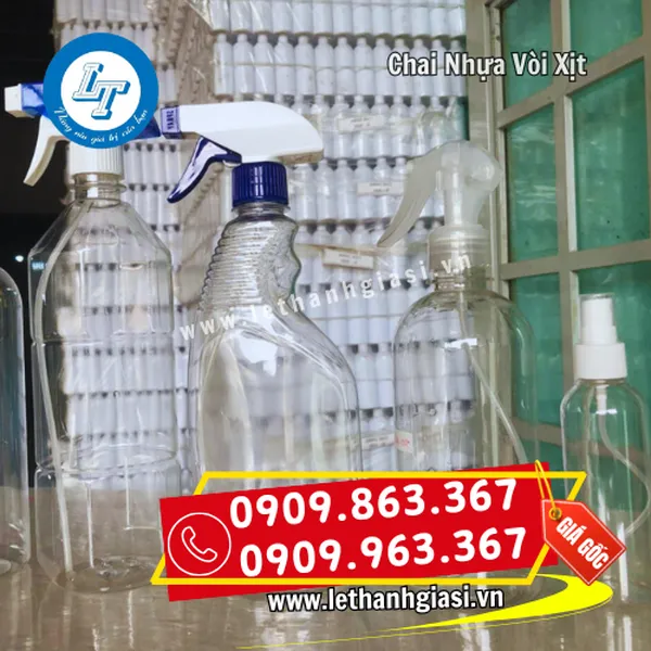 CHAI NHỰA VÒI XỊT