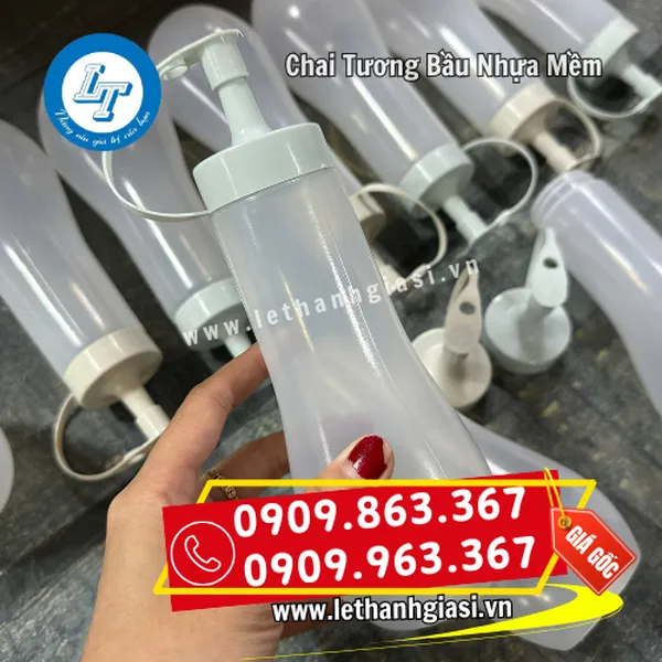 CHAI TƯƠNG BẦU NHỰA MỀM
