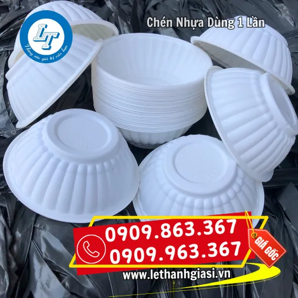 CHÉN NHỰA DÙNG 1 LẦN