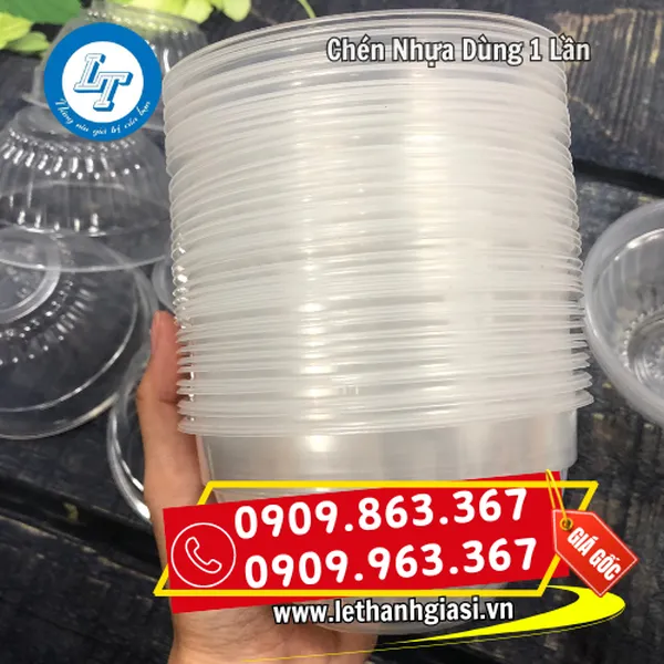 CHÉN NHỰA DÙNG 1 LẦN