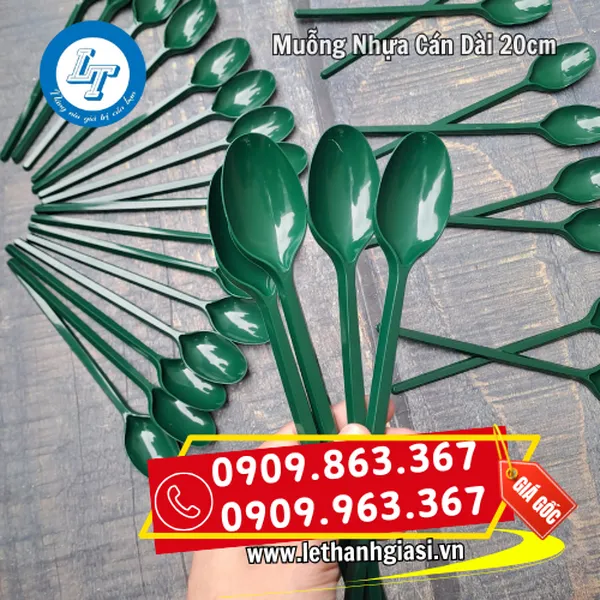 MUỖNG NHỰA DÀI 20CM