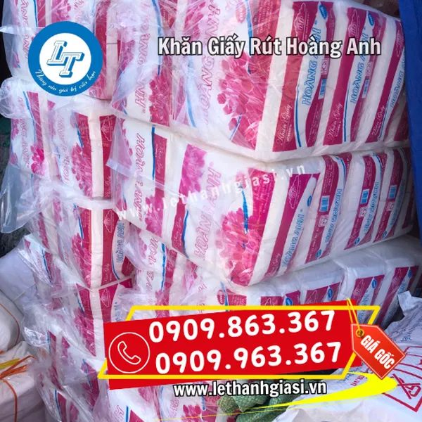 KHĂN GIẤY RÚT HOÀNG ANH