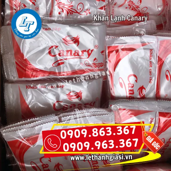 KHĂN LẠNH DÙNG 1 LẦN CANARY