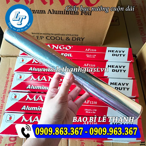 GIẤY BẠC NƯỚNG CUỘN DÀI