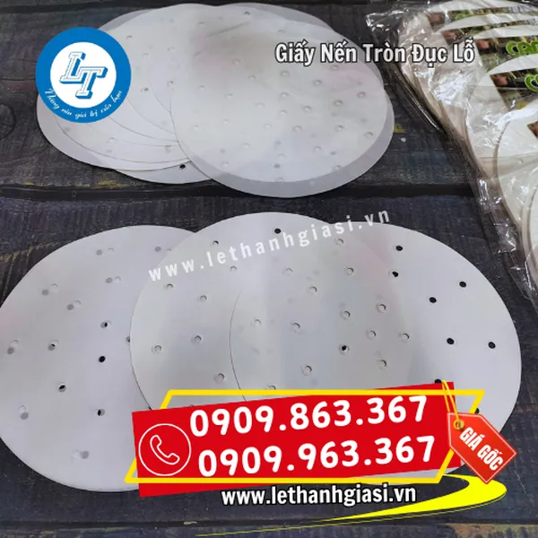 GIẤY NẾN TRÒN ĐỤC LỖ