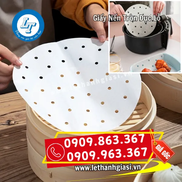 GIẤY NẾN TRÒN ĐỤC LỖ