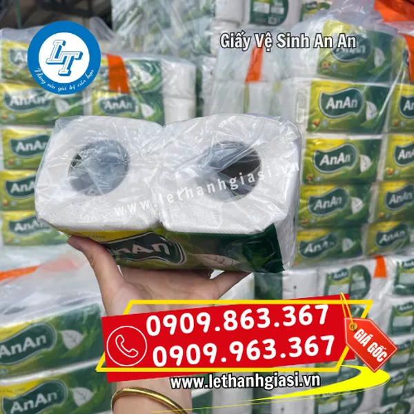 GIẤY VỆ SINH AN AN 10 CUỘN