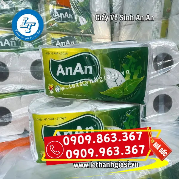 GIẤY VỆ SINH AN AN 10 CUỘN