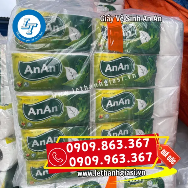 GIẤY VỆ SINH AN AN 10 CUỘN