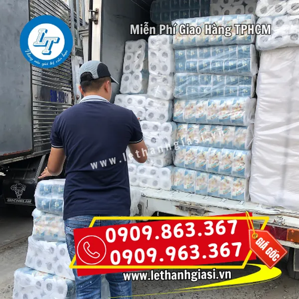 GIẤY VỆ SINH E'MOS CLASSIC XANH 2 LỚP
