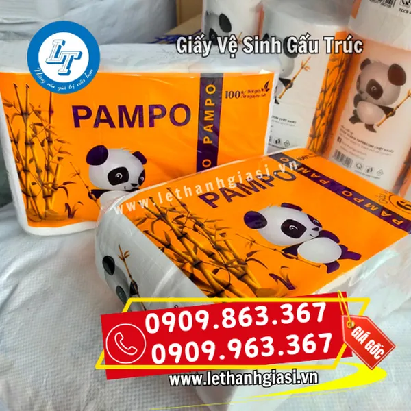 GIẤY VỆ SINH GẤU TRÚC