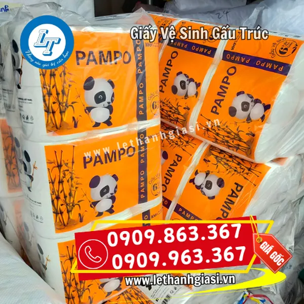 GIẤY VỆ SINH GẤU TRÚC