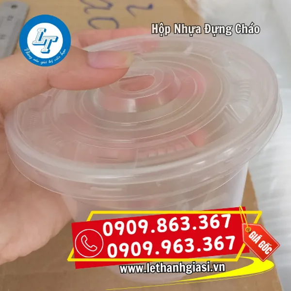 HỘP NHỰA ĐỰNG CHÁO