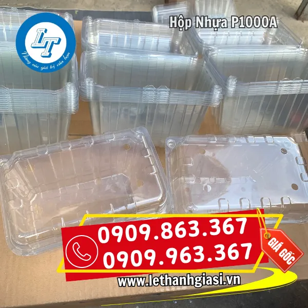 HỘP NHỰA NÔNG SẢN P1000A