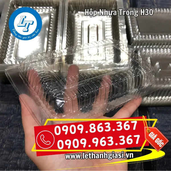HỘP NHỰA TRONG H30