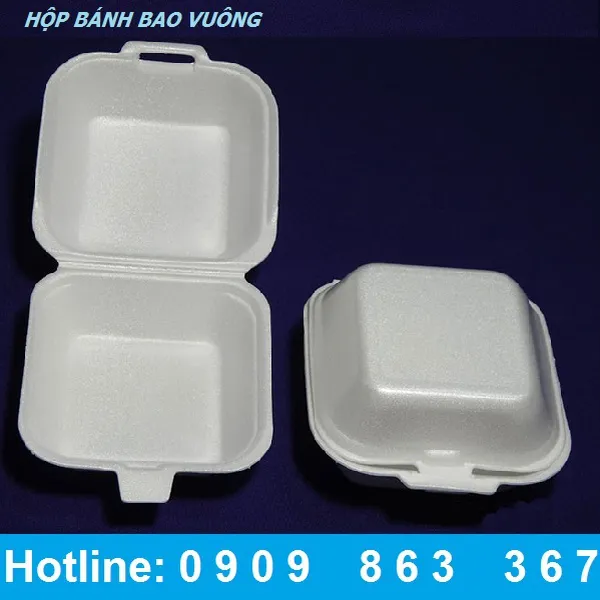 HỘP BÁNH BAO VUÔNG