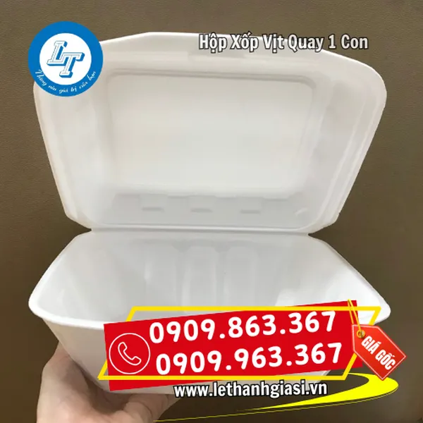 HỘP XỐP VỊT QUAY 1 CON