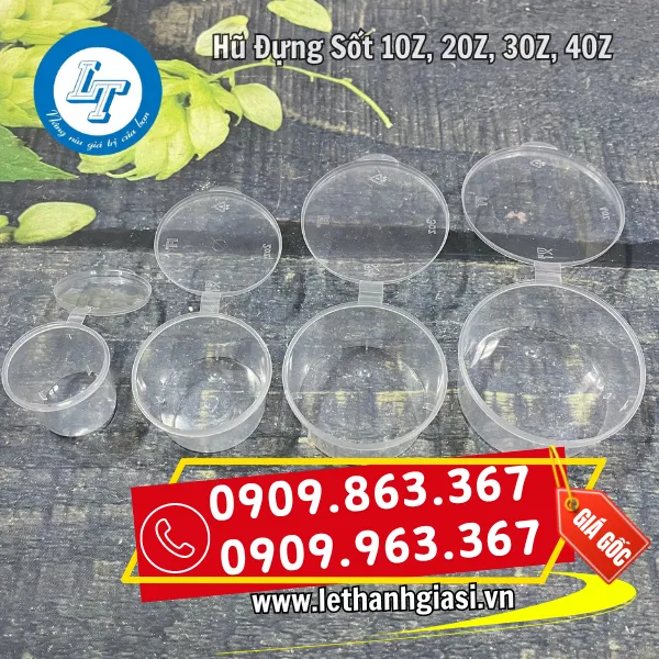 HŨ ĐỰNG SỐT 1OZ 2OZ 3OZ 4OZ