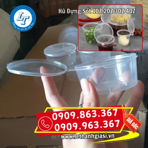 HŨ ĐỰNG SỐT 1OZ 2OZ 3OZ 4OZ