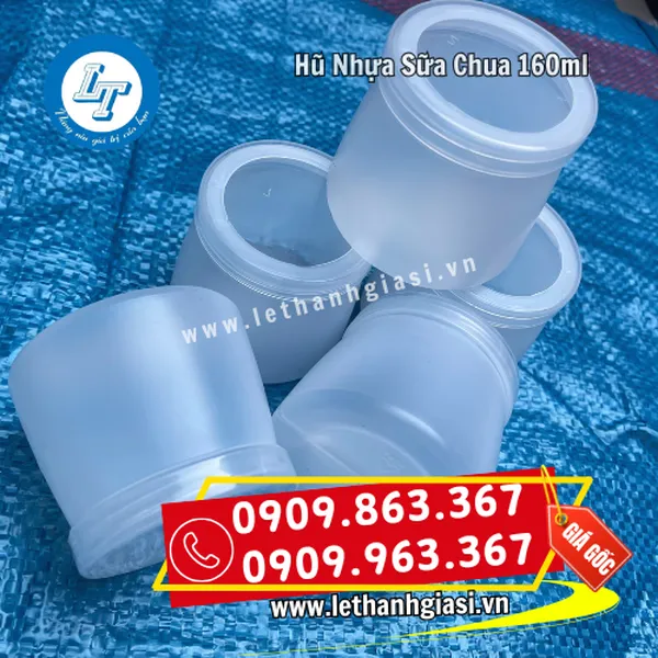 HŨ NHỰA SỮA CHUA NẾP CẨM 160ML