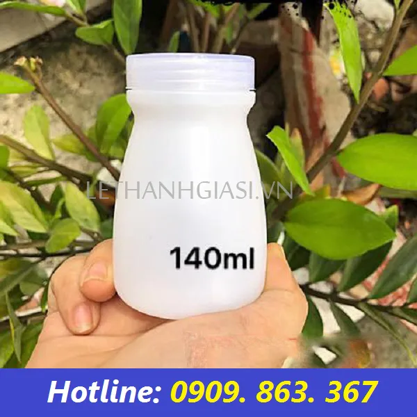 HŨ NHỰA SỮA CHUA DÀY 140ML