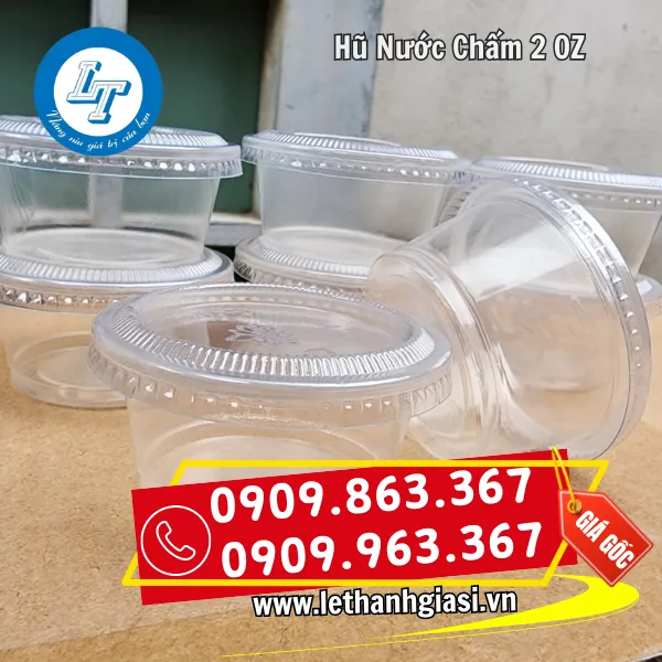 HŨ NHỰA ĐỰNG SỐT 2OZ