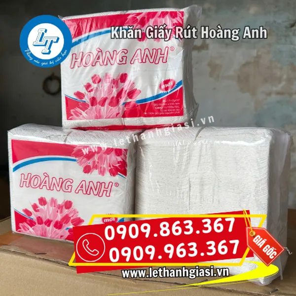KHĂN GIẤY RÚT HOÀNG ANH