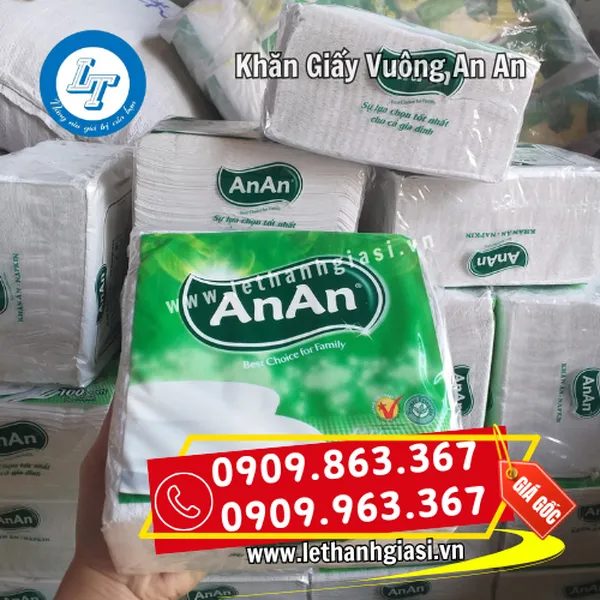 KHĂN GIẤY VUÔNG AN AN