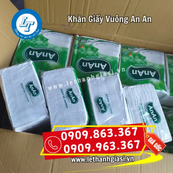 KHĂN GIẤY VUÔNG AN AN