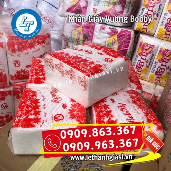 KHĂN GIẤY VUÔNG BOBBY