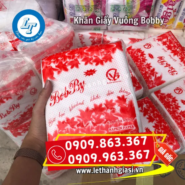 KHĂN GIẤY VUÔNG BOBBY