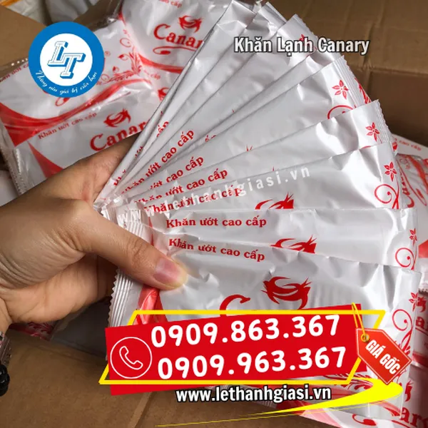 KHĂN LẠNH DÙNG 1 LẦN CANARY
