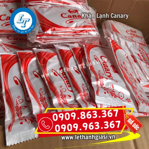 KHĂN LẠNH DÙNG 1 LẦN CANARY