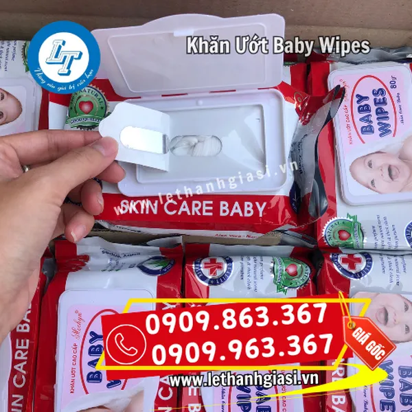 KHĂN ƯỚT BABY WIPES 80G