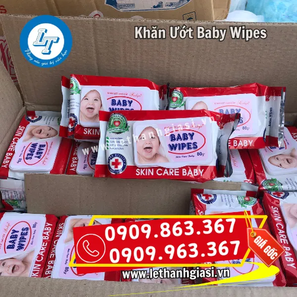 KHĂN ƯỚT BABY WIPES 80G