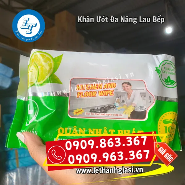 KHĂN ƯỚT ĐA NĂNG LAU BẾP