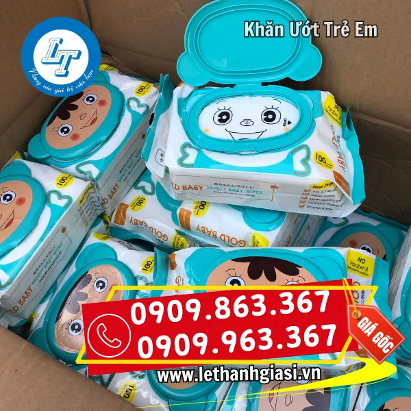 KHĂN ƯỚT TRẺ EM
