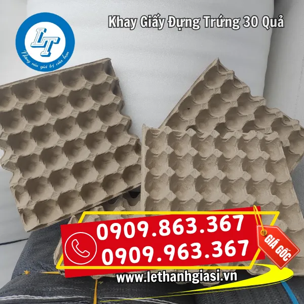 KHAY ĐỰNG TRỨNG GIẤY 30 QUẢ VIỆT NAM