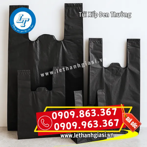 TÚI XỐP ĐEN THƯỜNG